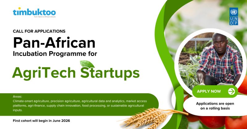 Logo Appel aux innovateurs africains de l’agritechnologie !
